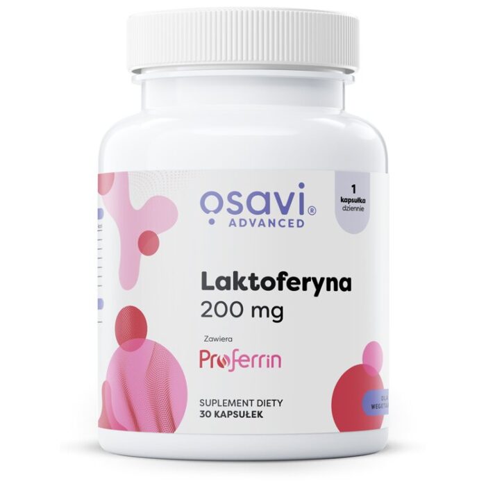 Laktoferyna, 200mg - 30 caps - obrazek 1