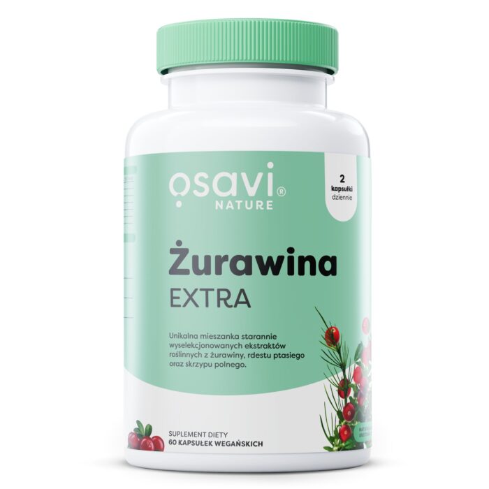 Żurawina EXTRA - 60 vegan caps - obrazek 1