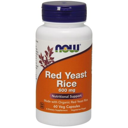Red Yeast Rice, 600mg - 60 vcaps