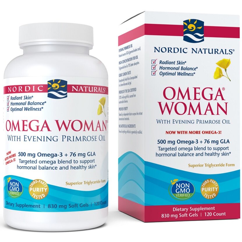 ea2508ebba8ccc303ecec912afd995e7-1.jpg Omega Woman, 500mg - 120 softgels - obrazek 1
