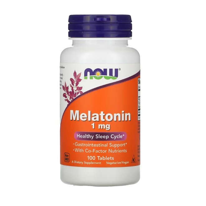 eb16f7e2bd8dcc27450f9829686d6afd-1.jpg Melatonin, 1mg - 100 tablets - obrazek 1