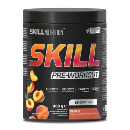 Skill Pre-Workout, Peach - 400 grams