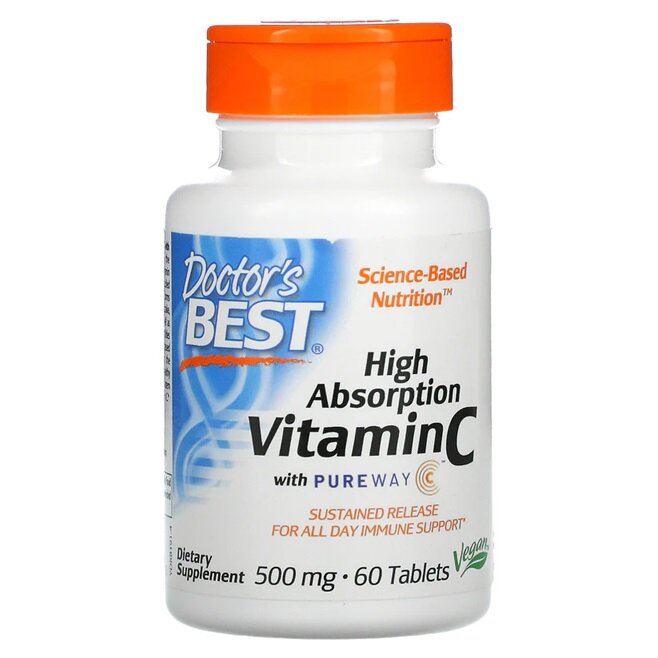efa016e69858a81738796d107bd792a6-1.jpg High Absorption Vitamin C with PureWay-C, 500mg - 60 tablets - obrazek 1