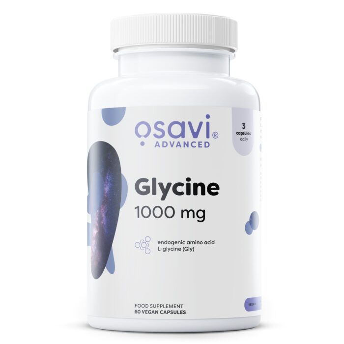 Glycine, 1000mg - 60 vegan caps - obrazek 1