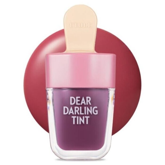 Etude Pomadka w płynie Dear Darling Tint Red Bean Red - 4,5 g - obrazek 1