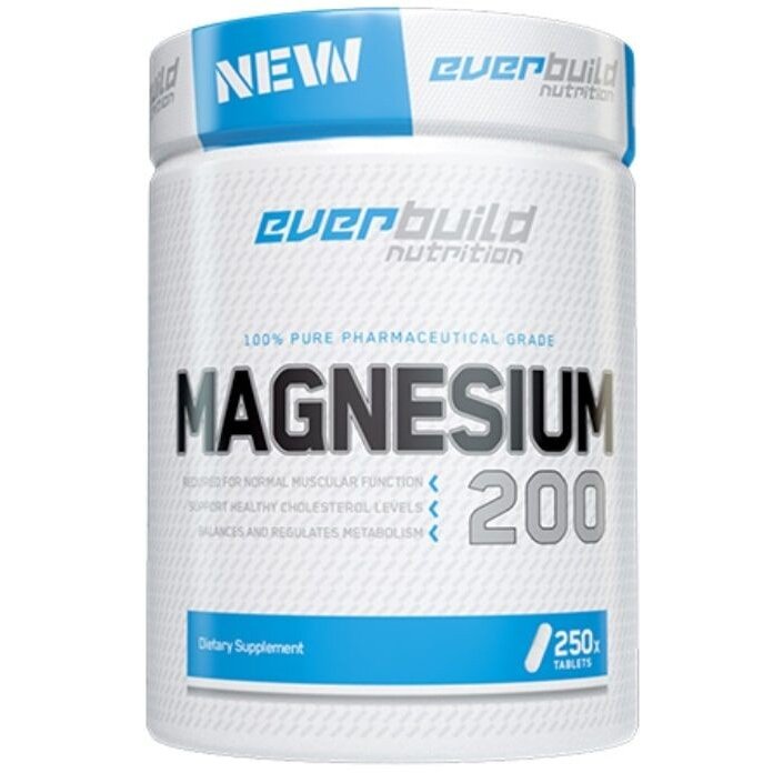 everbuild651-1-1.jpg Everbuild Nutrition Magnesium 200 - 250 tabletek - obrazek 1