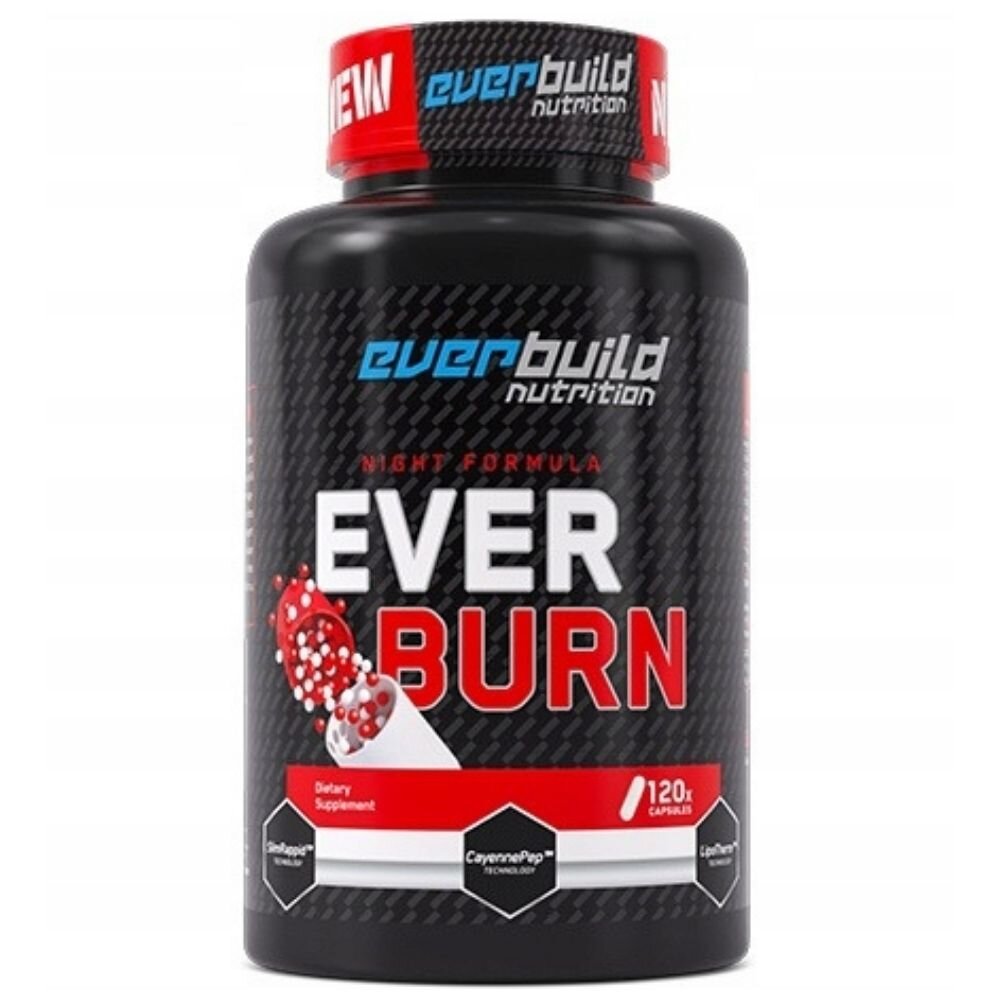 everbuild729-1-1.jpg Everbuild Nutrition Ever Burn, Spalacz tłuszczu - 120 kapsułek - obrazek 1