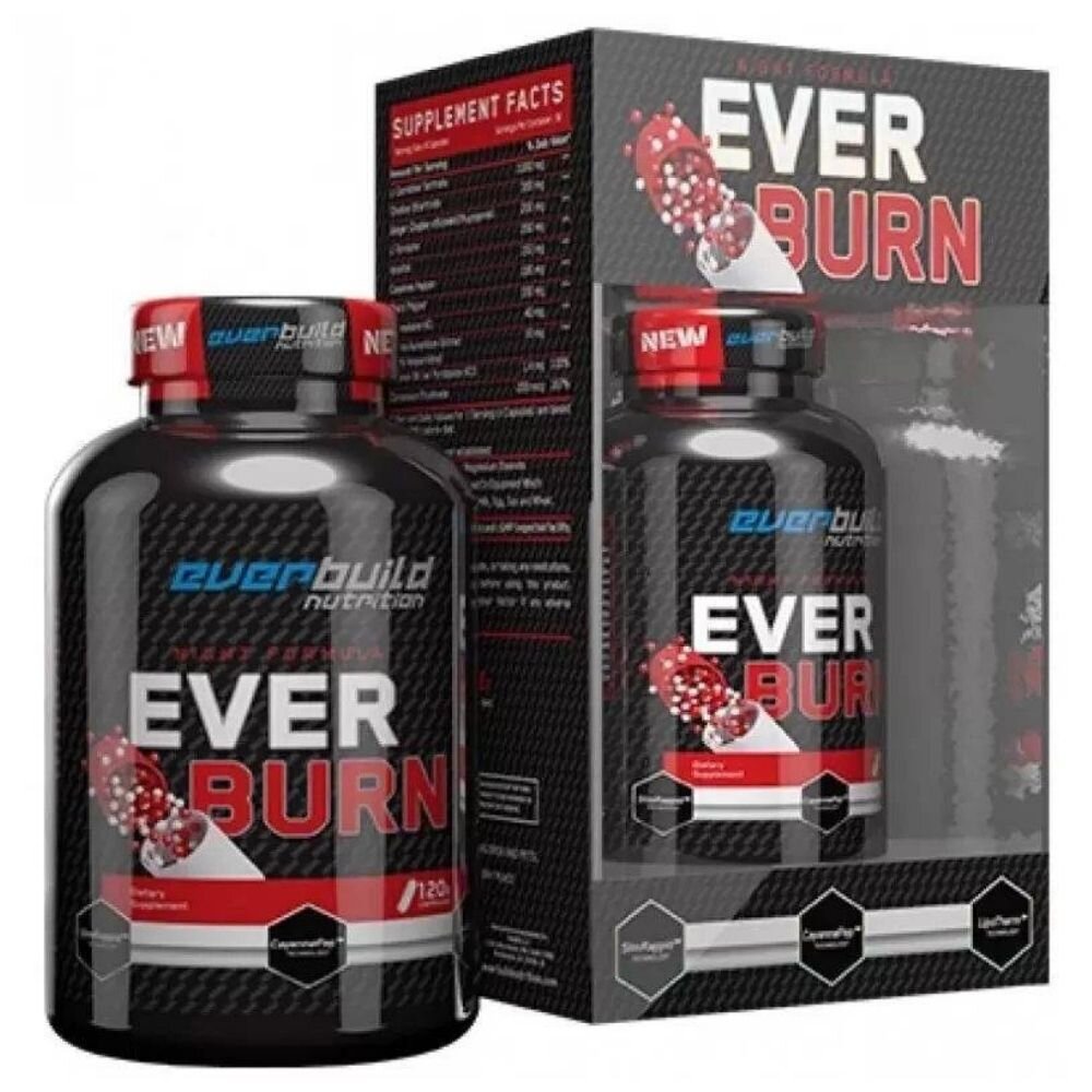 everbuild729-2-1.jpg Everbuild Nutrition Ever Burn, Spalacz tłuszczu - 120 kapsułek - obrazek 2