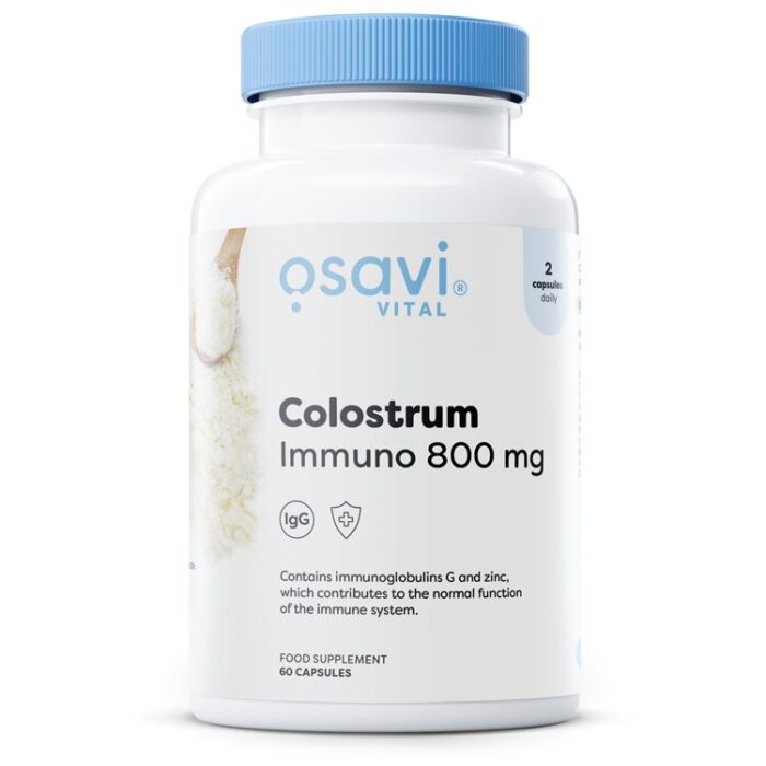Colostrum Immuno, 800mg - 60 caps - obrazek 1