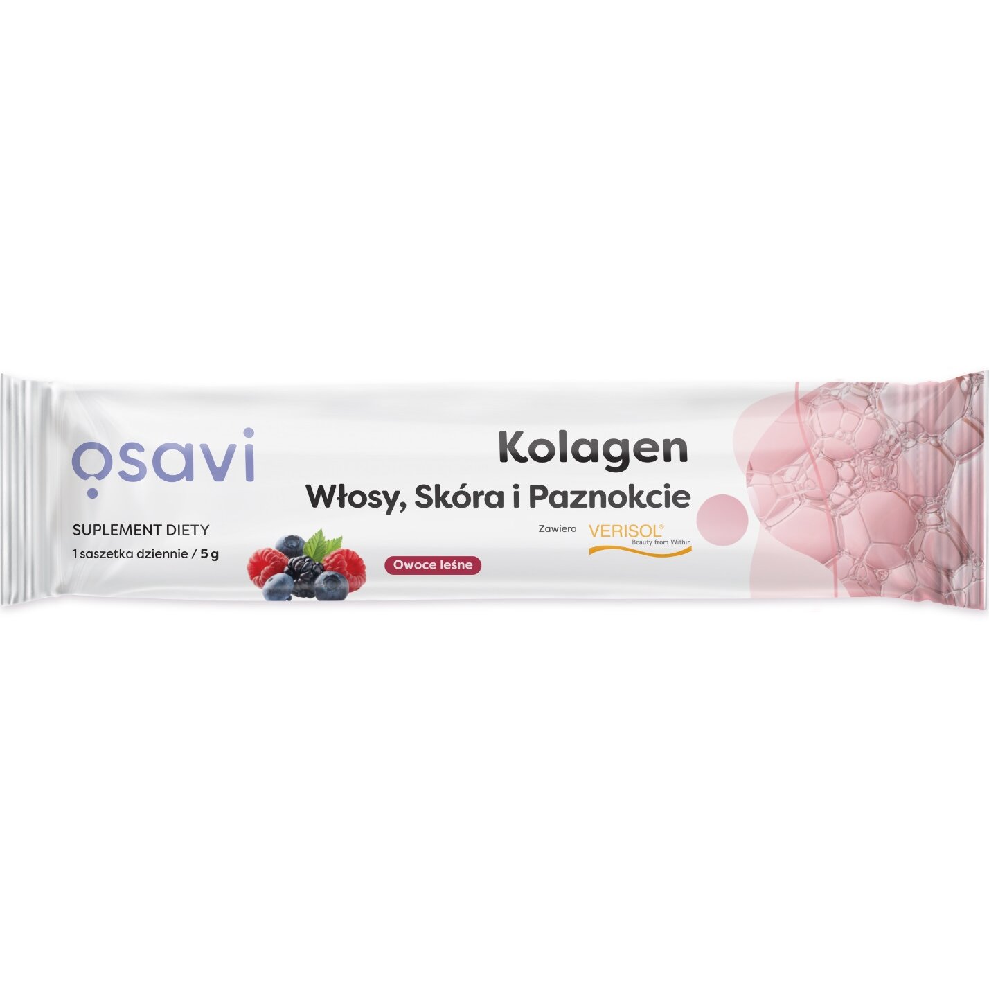 f1cdde1579c09257aca3f60e4106003c-1.jpg Kolagen (Włosy, Skóra i Paznokcie), Owoce Leśne - 5 grams (1 serving) - obrazek 1