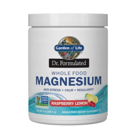 Dr. Formulated Whole Food Magnesium, Raspberry Lemon - 198 grams