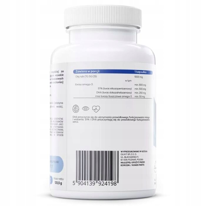 f49134f04eebb961c8dae2d059f9-1.jpg Super Strong Omega 3 (Marine), 500 EPA / 250 DHA - 90 softgels - obrazek 4