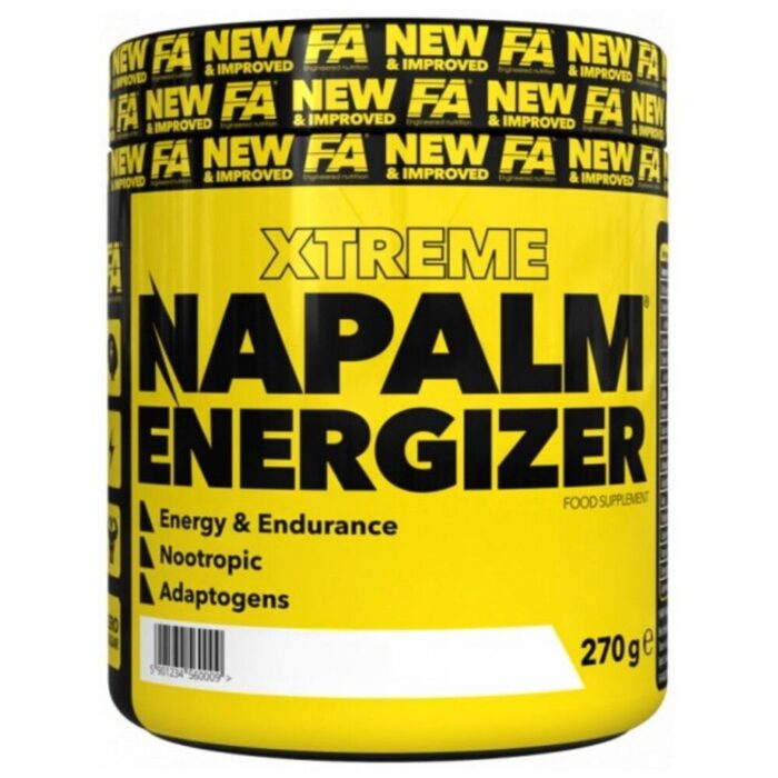 Fitness Authority Napalm Extreme Energizer, mango-cytryna - 270 g - obrazek 1