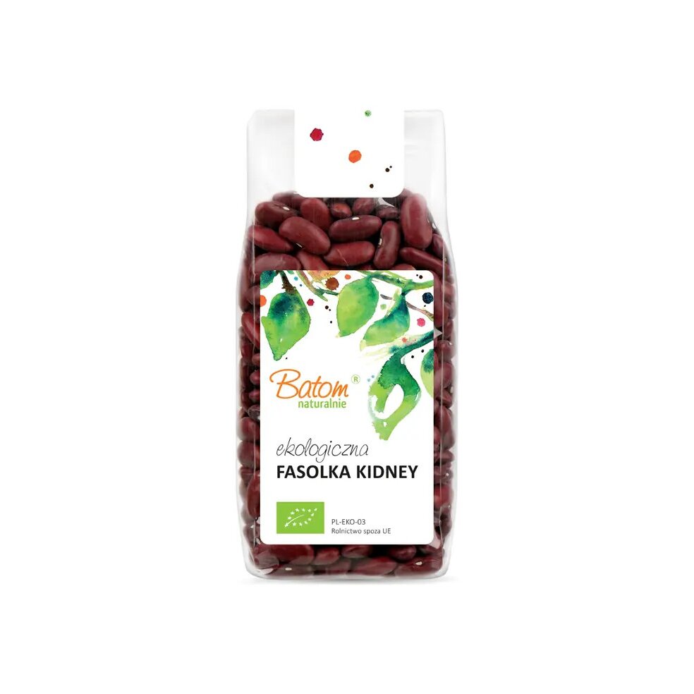 fasolka-czerwona-kidney-250gbatombio-1-1.jpg Fasolka czerwona Kidney 250g BATOM BIO - obrazek 2