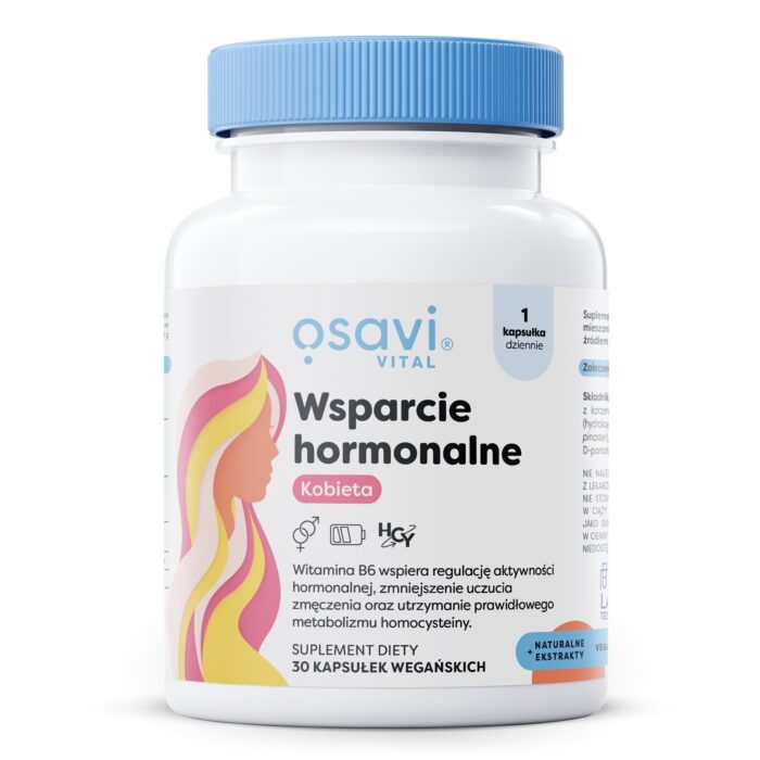 Wsparcie Hormonalne Kobieta - 30 vegan caps - obrazek 1