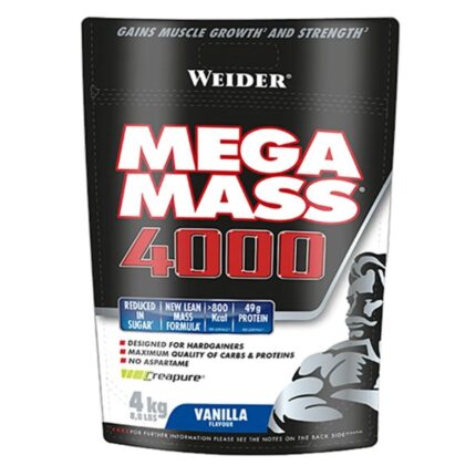 Mega Mass 4000, Vanilla - 4000 grams