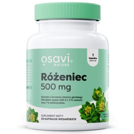 Różeniec, 500mg - 30 vegan caps