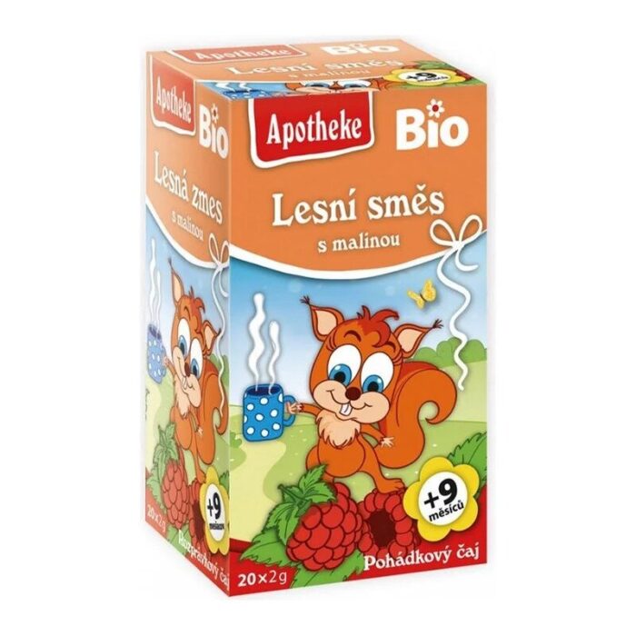 HERBATKA DLA DZIECI - OWOCE LEŚNE Z MALINĄ PO 9 MIESIĄCU BIO (20 x 2 g) 40 g - APOTHEKE - obrazek 1