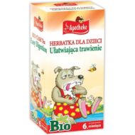 HERBATKA DLA DZIECI - KOPER WŁOSKI, MELISA I MIĘTA BIO (20 x 1,5 g) 30 g - APOTHEKE