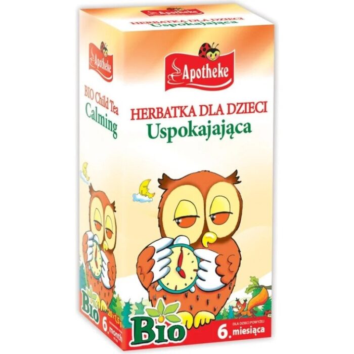 HERBATKA DLA DZIECI - MELISA, MIĘTA I RUMIANEK BIO (20 x 1,5 g) 30 g - APOTHEKE - obrazek 1