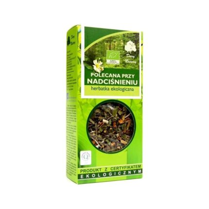 HERBATKA CIŚNIENIE KRWI BIO 50 g - DARY NATURY