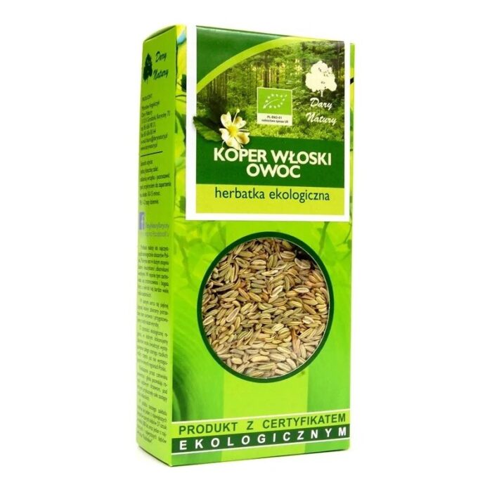 HERBATKA OWOC KOPRU WŁOSKIEGO BIO 50 g - DARY NATURY - obrazek 1