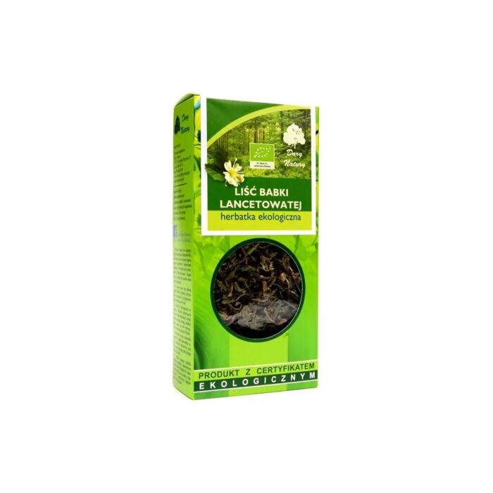 HERBATKA LIŚĆ BABKI LANCETOWATEJ BIO 25 g - DARY NATURY - obrazek 2
