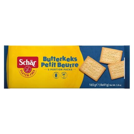 Herbatniki maślane bezglutenowe 165g SCHAR