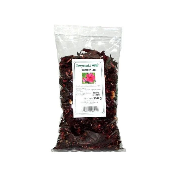Hibiskus kwiaty suszone 75g VIANDS - obrazek 1
