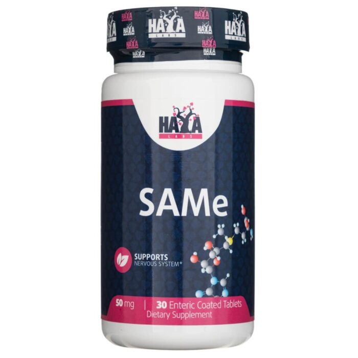 Haya Labs SAMe 50 mg - 100 tabletek - obrazek 1