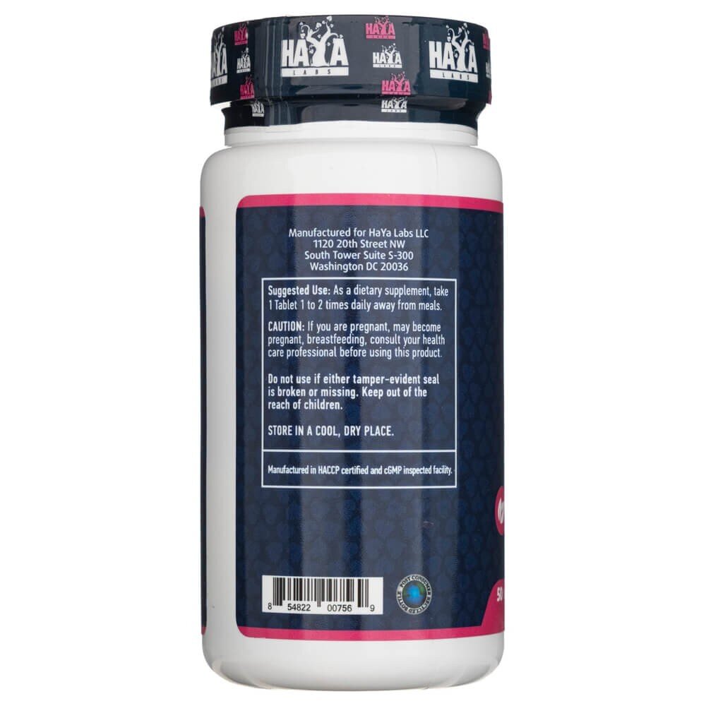 hl38-3-1.jpg Haya Labs SAMe 50 mg - 100 tabletek - obrazek 3