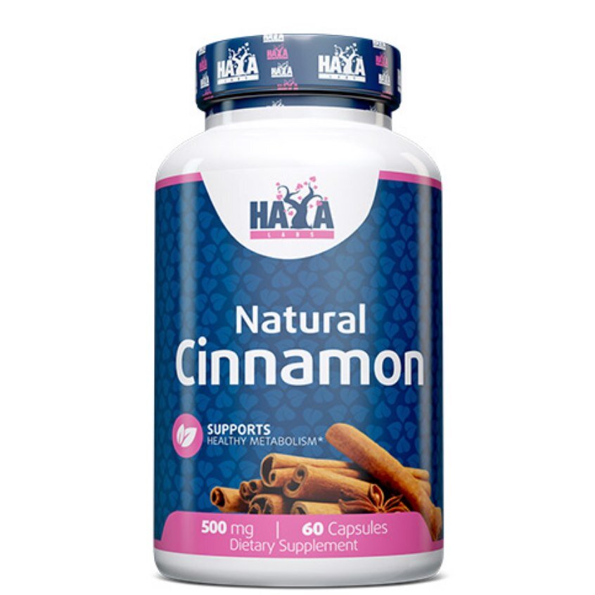 hl41-1-1.jpg Haya Labs Organic Cinnamon 500 mg - 60 kapsułek - obrazek 1