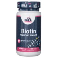 Haya Labs Biotyna 10000 mcg - 100 tabletek - obrazek 3