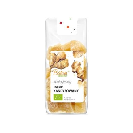 Imbir kandyzowany 125g BATOM BIO
