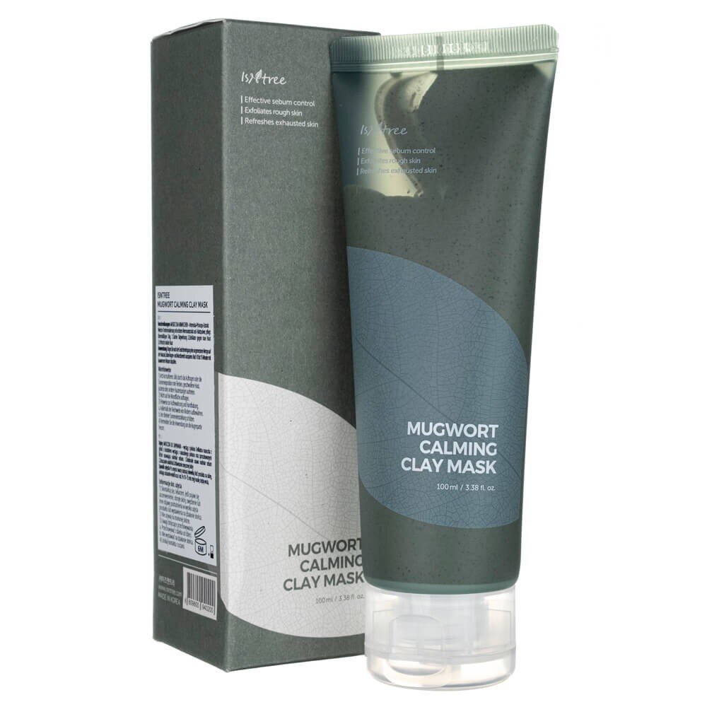 ist0009-1-1.jpg Isntree Maseczka do twarzy oczyszczająca Real Mugwort Clay Mask - 100 ml - obrazek 1