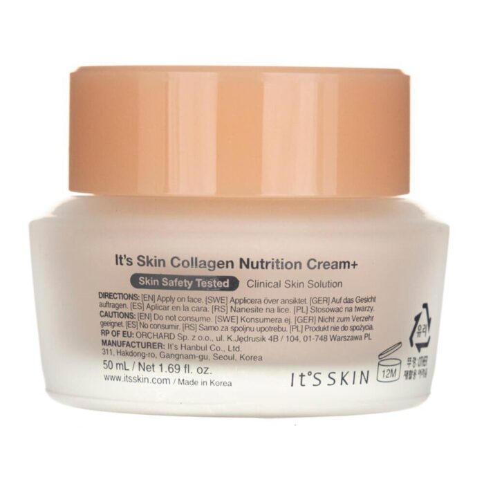 It's Skin Krem ujędrniający Collagen Nutrition Cream+ - 50 ml - obrazek 5