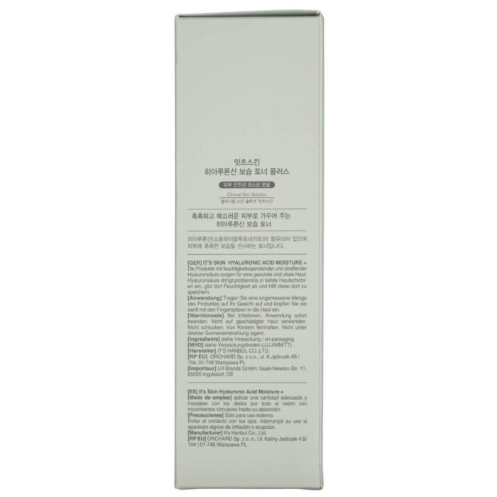 It's Skin Tonik nawilżajacy Hyaluronic Acid Moisture Toner+ - 150 ml - obrazek 8