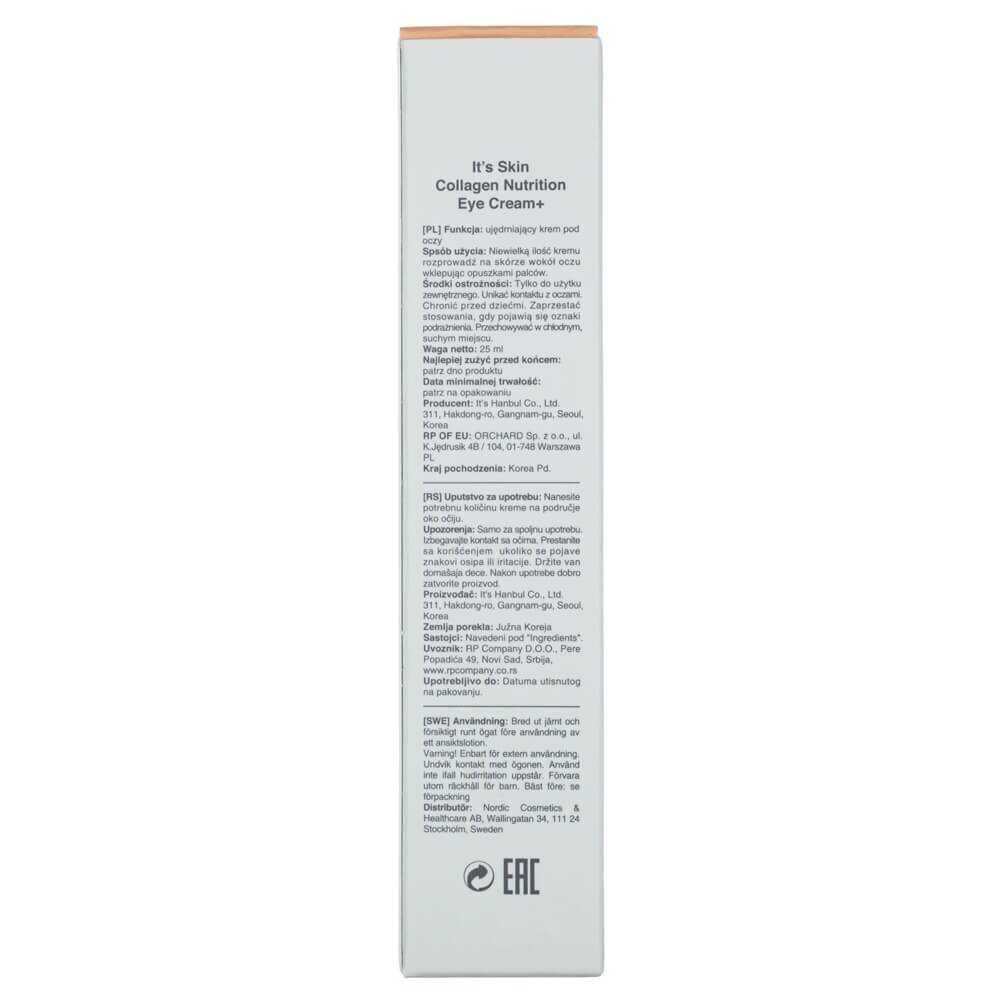 its066-5-1.jpg It's Skin Krem ujędrniający pod oczy Collagen Nutrition Eye Cream+ - 25 ml - obrazek 5
