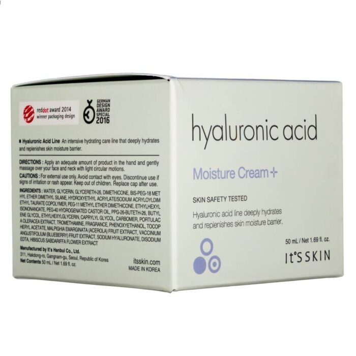 It's Skin Krem nawilżajacy Hyaluronic Acid Moisture Cream+ - 50 ml - obrazek 6