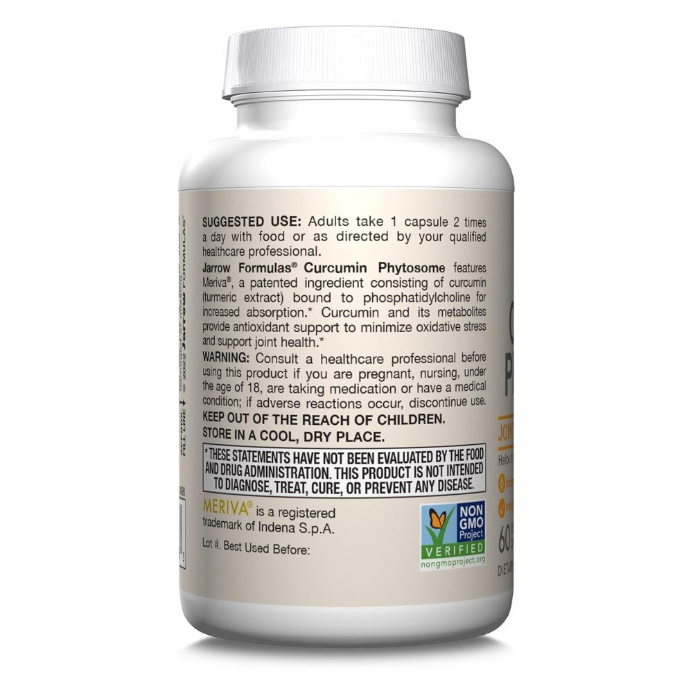 jar0090-3-1.jpg Jarrow Formulas Curcumin Phytosome Meriva 500 mg - 60 kapsułek - obrazek 3