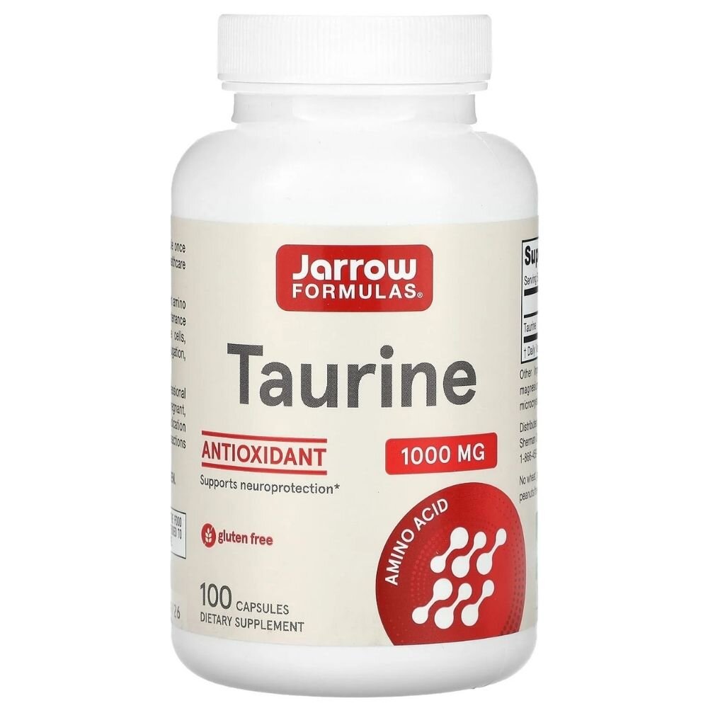 jar0330-1-1.jpg Jarrow Formulas Tauryna 100 mg - 100 kapsułek - obrazek 1