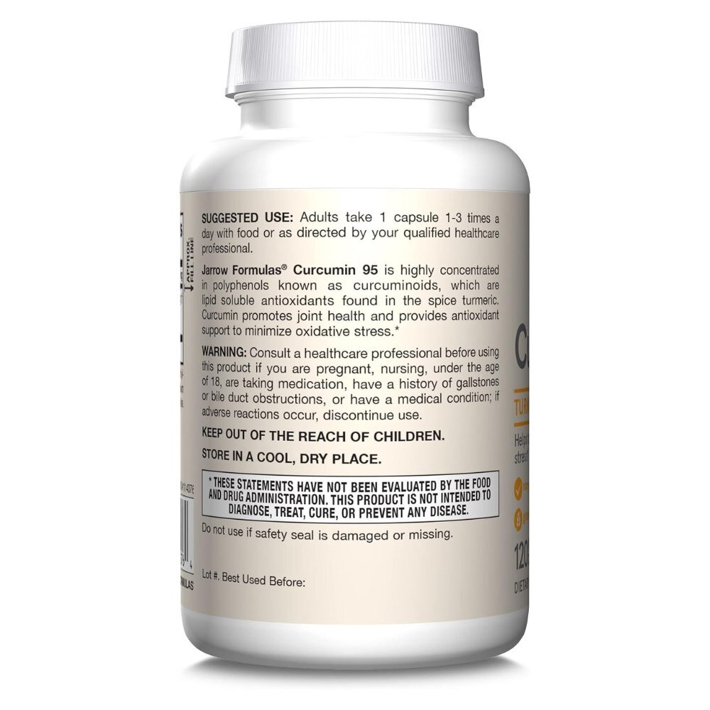 jar0420-2-1.jpg Jarrow Formulas Kurkuma 500 mg - 120 kapsułek - obrazek 2