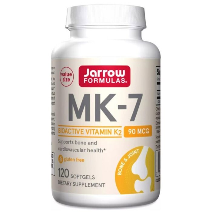 Jarrow Formulas Witamina K2 MK-7 90 mcg - 120 kapsułek - obrazek 1