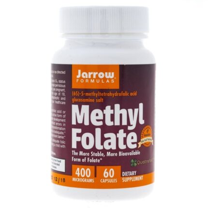 Jarrow Formulas Methyl Folate (Folian) 400 mcg - 60 kapsułek