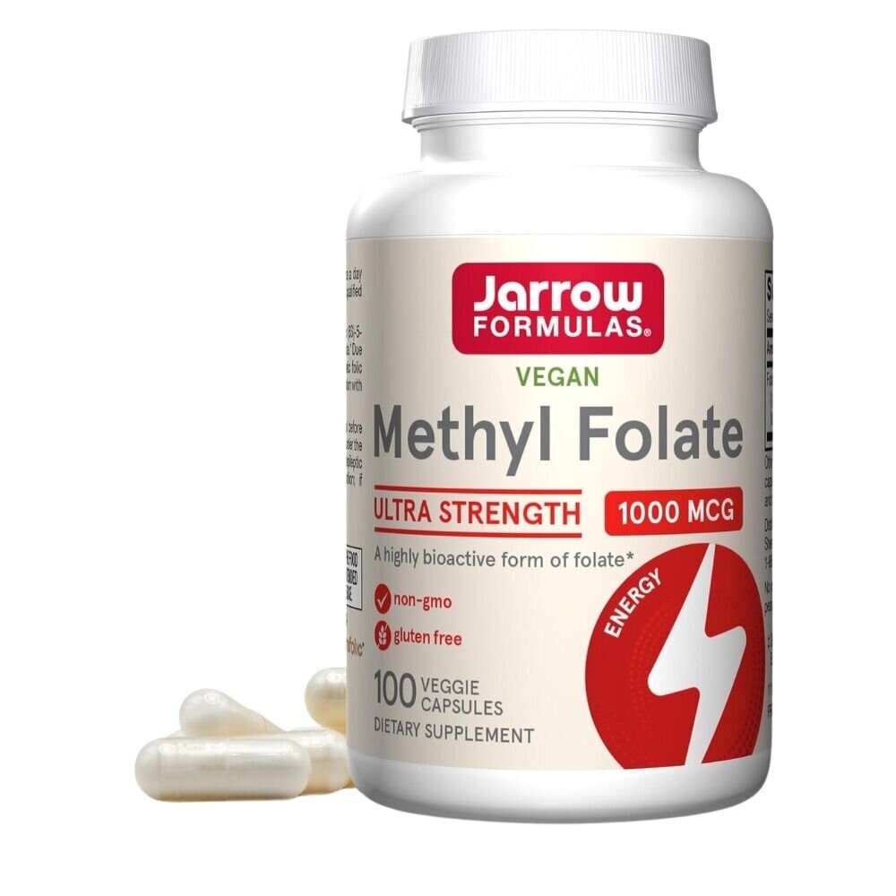 jar130008-5.jpg Jarrow Formulas Methyl Folate (Folian) 1000 mcg - 100 kapsułek - obrazek 2