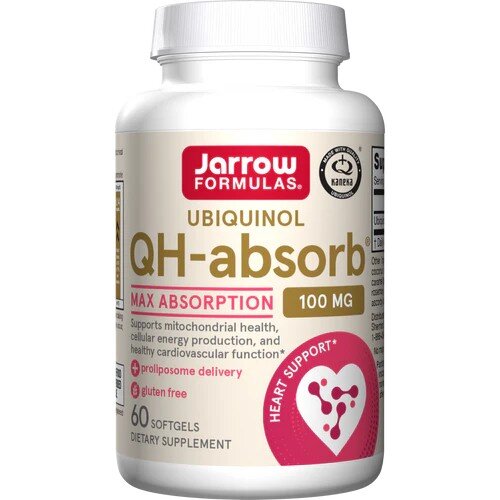 jar253-1-1.jpg Jarrow Formulas Ubiquinol QH-absorb (Ubichinol) 100 mg - 120 kapsułek - obrazek 1