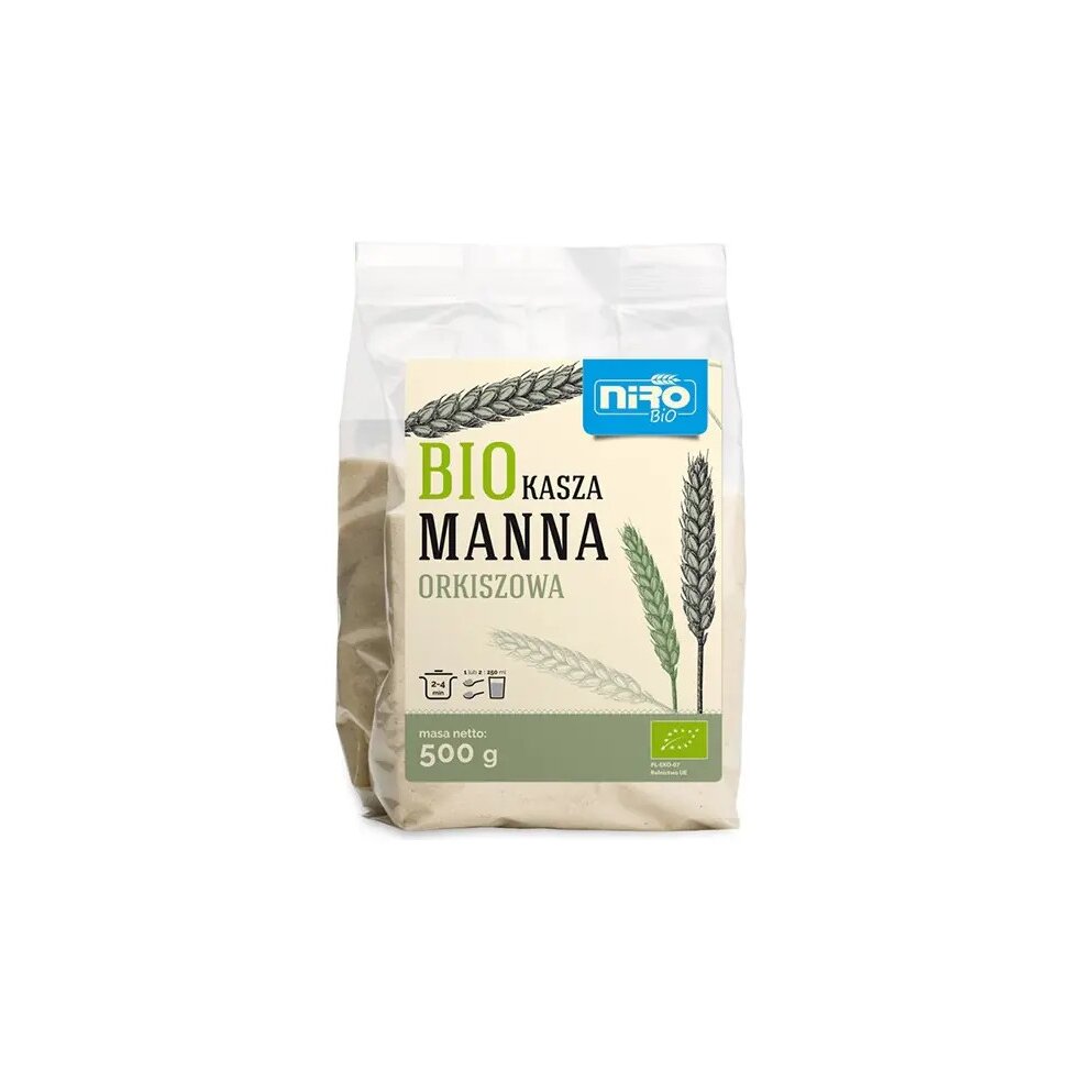 kasza-manna-orkiszowa-biala-500gnirobio-1-1.jpg KASZA MANNA ORKISZOWA BIO 500 g - NIRO - obrazek 2