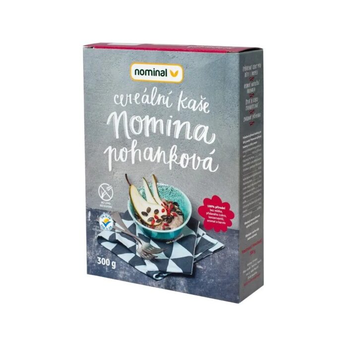 Kaszka gryczana instant bezglutenowa bez cukru 300g NOMINAL - obrazek 2