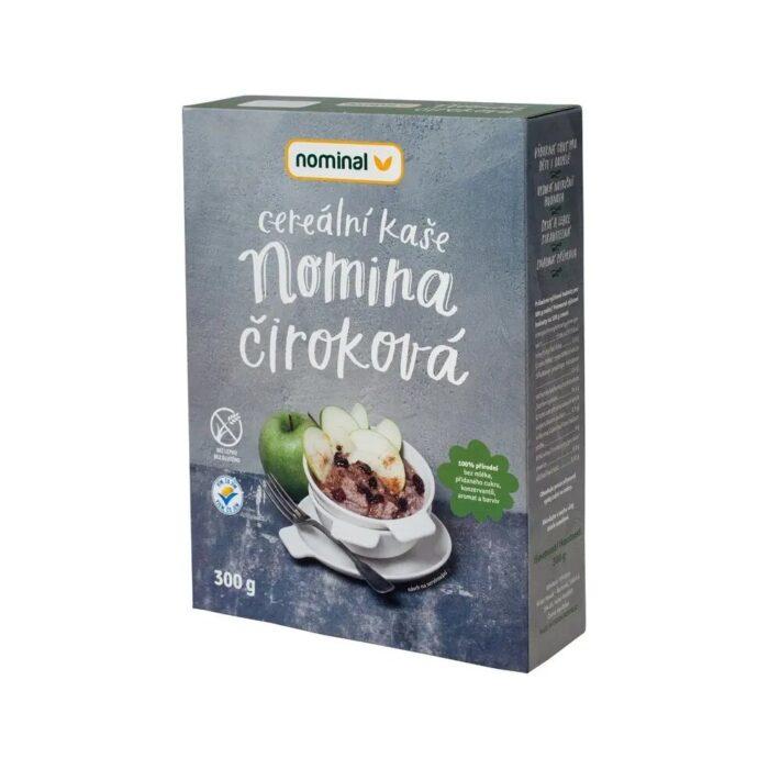Kaszka z sorgo instant bezglutenowa bez cukru 300g NOMINAL - obrazek 2