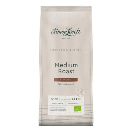 Kawa ziarnista średnio palona Espresso Medium Roast 1kg SIMON LÈVELT BIO
